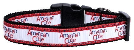 American Cutie Ribbon Dog Collars Large GreatEagleInc