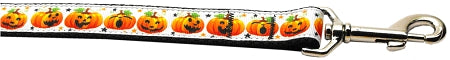 Pumpkin Parade Nylon Dog Leash 3-8 Inch Wide 4ft Long GreatEagleInc