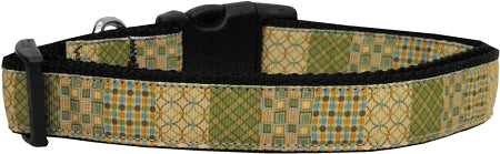 Beige Chaos Nylon Cat Collar GreatEagleInc