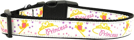 Princess Nylon Dog Collar Medium Narrow GreatEagleInc