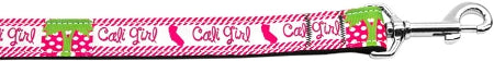 Cali Girl Nylon Dog Leash 3-8 Inch Wide 4ft Long GreatEagleInc