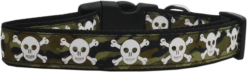 Camo Skulls Nylon Dog Collar Xs GreatEagleInc