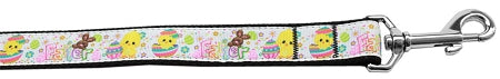 Happy Easter Nylon Dog Leash 3-8 Inch Wide 4ft Long GreatEagleInc