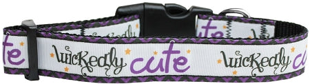 Wickedly Cute Nylon Dog Collar Sm GreatEagleInc