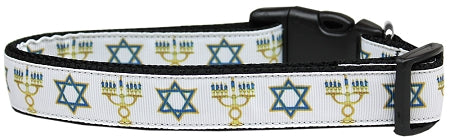 Jewish Traditions Nylon Cat Collar GreatEagleInc