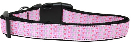 Many Mini Hearts Nylon Cat Collar Default Title