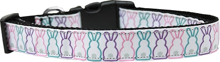 Bunny Tails Nylon Dog Collar Medium Narrow GreatEagleInc