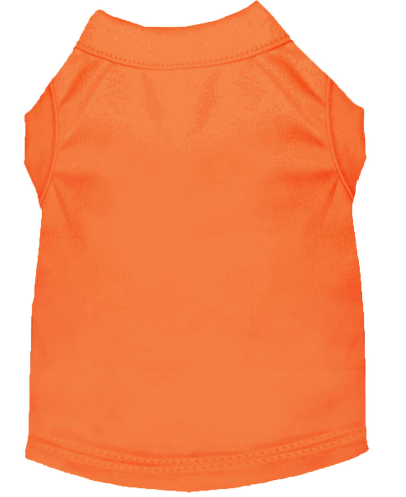 Unifarbene Hemden Orange 5x