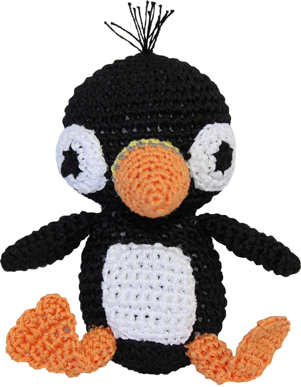 Knit Knacks Puffin Organic Cotton Small Dog Toy Default Title