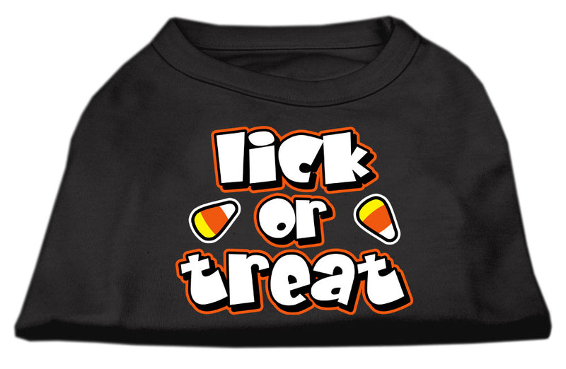 Lick Or Treat Screen Print Shirts Black L GreatEagleInc