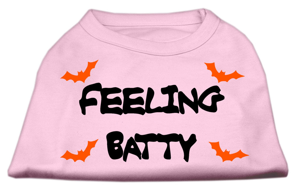 Feeling Batty Screen Print Shirts Pink Lg GreatEagleInc