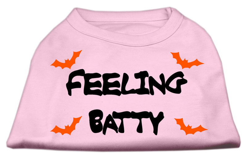 Feeling Batty Screen Print Shirts Pink Lg GreatEagleInc