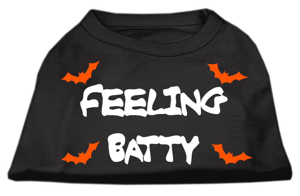 Feeling Batty Screen Print Shirts Black Xs GreatEagleInc