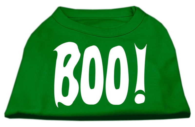 Boo! Screen Print Shirts Emerald Green Lg GreatEagleInc