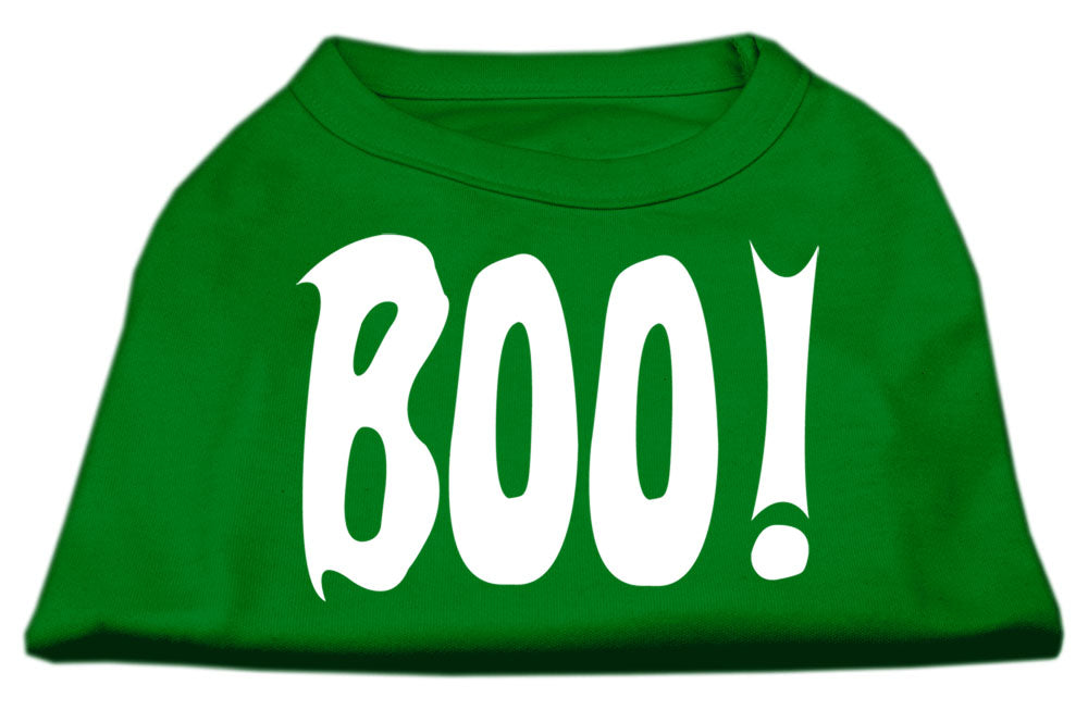 Boo! Screen Print Shirts Emerald Green Med GreatEagleInc