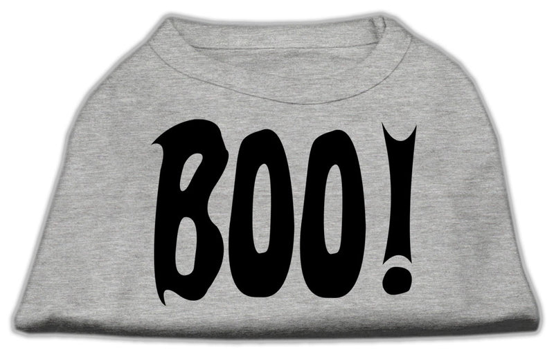 Boo! Screen Print Shirts Grey Med GreatEagleInc