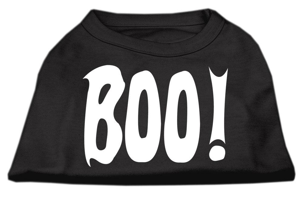 Boo! Screen Print Shirts Black Xs Default Title