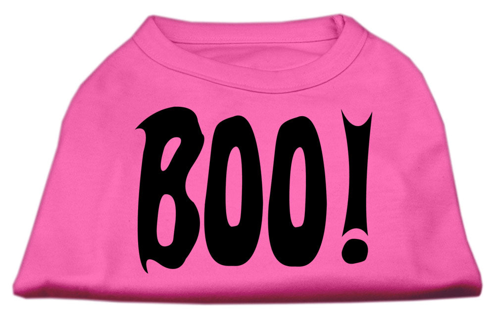 Boo! Screen Print Shirts Bright Pink Xs GreatEagleInc