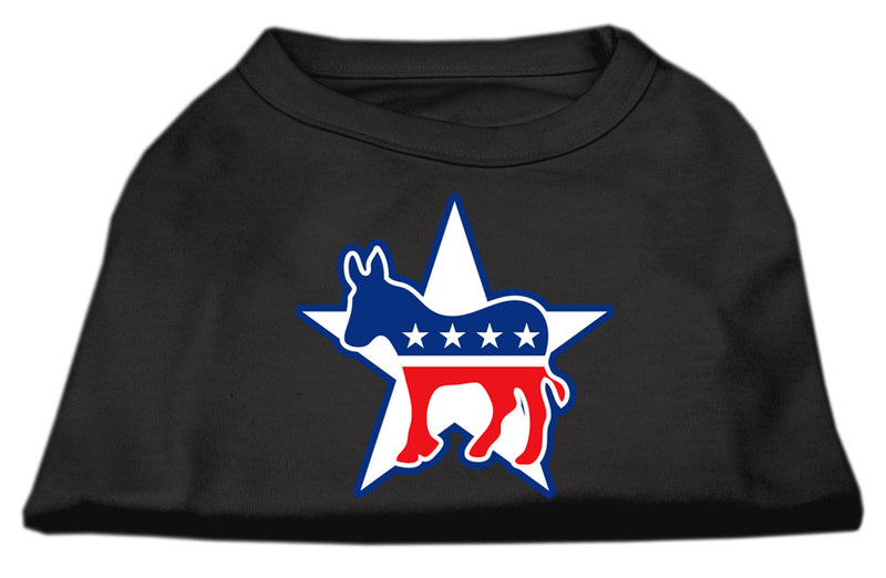 Democrat Screen Print Shirts Black L GreatEagleInc