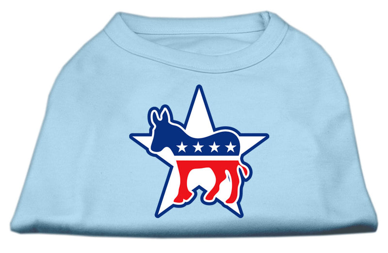 Democrat Screen Print Shirts Baby Blue M GreatEagleInc