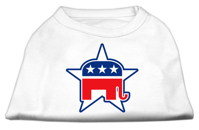 Republican Screen Print Shirts White Xs GreatEagleInc