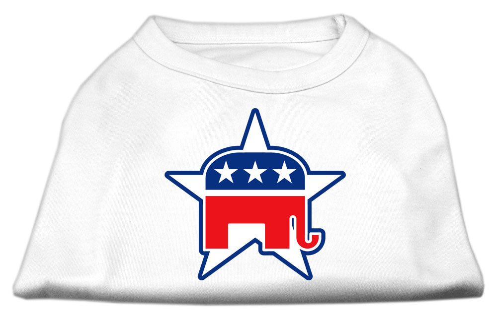 Republican Screen Print Shirts White Xxl GreatEagleInc