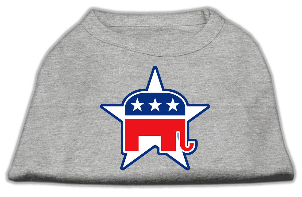 Republican Screen Print Shirts Grey Xxxl GreatEagleInc