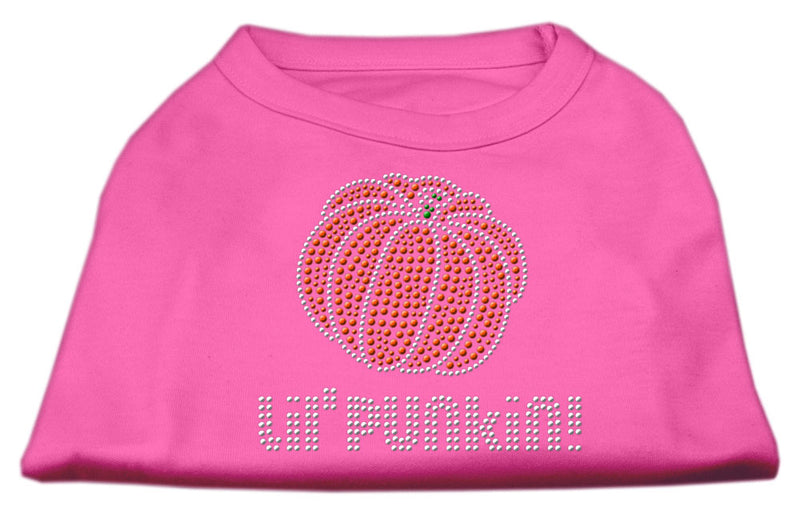 Lil' Punkin' Rhinestone Shirts Bright Pink L GreatEagleInc
