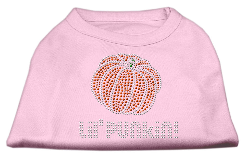 Lil' Punkin' Rhinestone Shirts Light Pink Xl GreatEagleInc