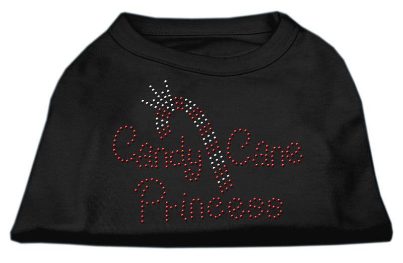 Candy Cane Princess Shirt Black L GreatEagleInc