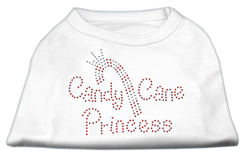 Candy Cane Princess Shirt White L GreatEagleInc