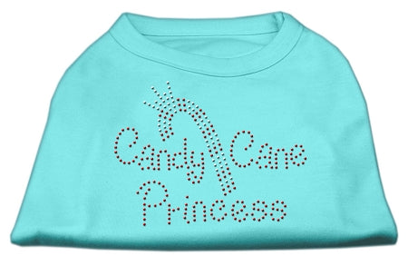 Candy Cane Princess Shirt Aqua M GreatEagleInc