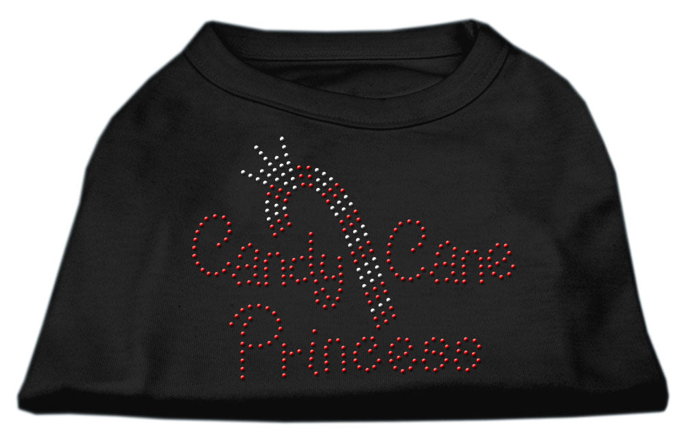 Candy Cane Princess Shirt Black M GreatEagleInc