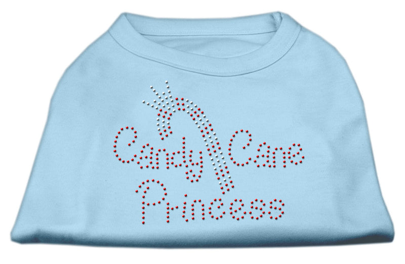 Candy Cane Princess Shirt Baby Blue Xs GreatEagleInc