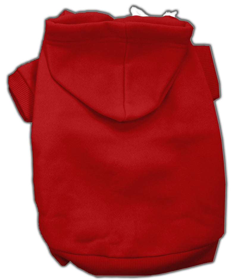 Blank Pet Hoodies Red 4x GreatEagleInc