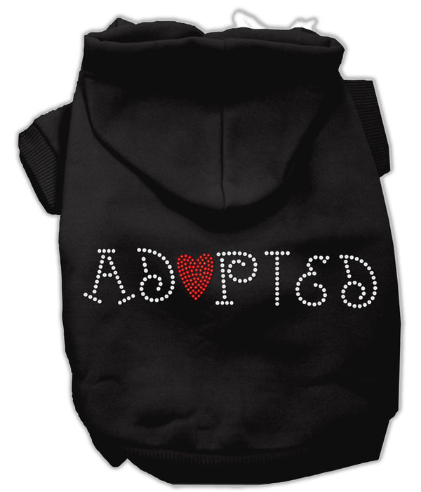 Adopted Hoodie Black L GreatEagleInc