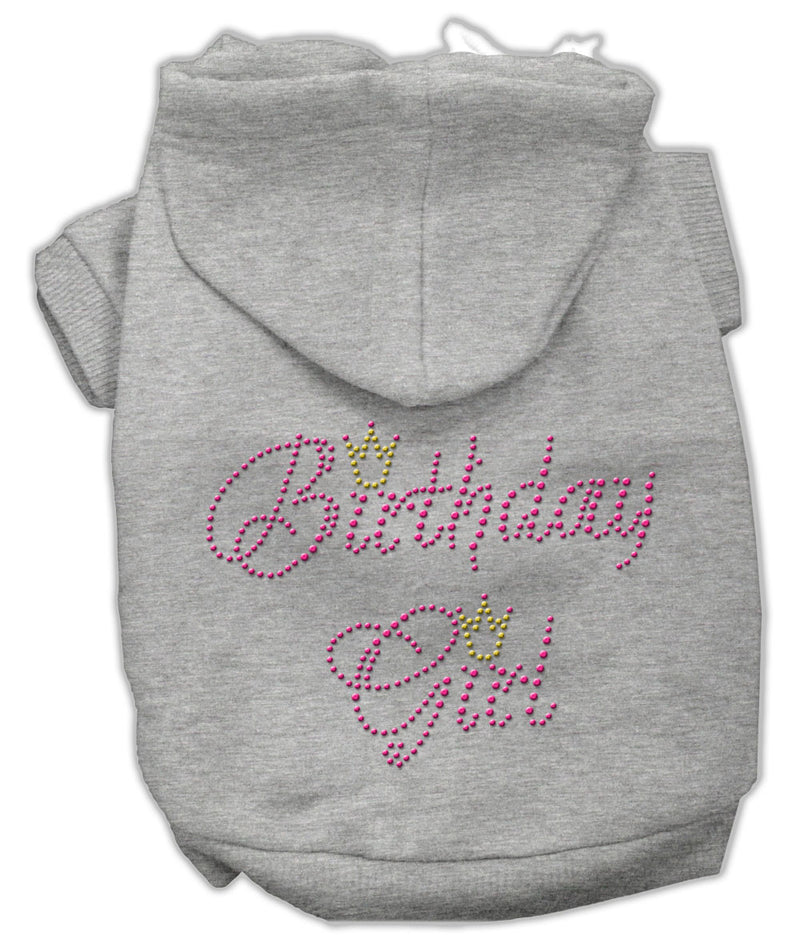 Birthday Girl Hoodies Grey L GreatEagleInc