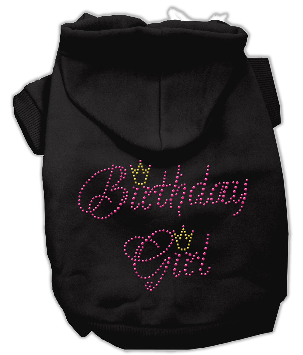 Birthday Girl Hoodies Black Xl GreatEagleInc