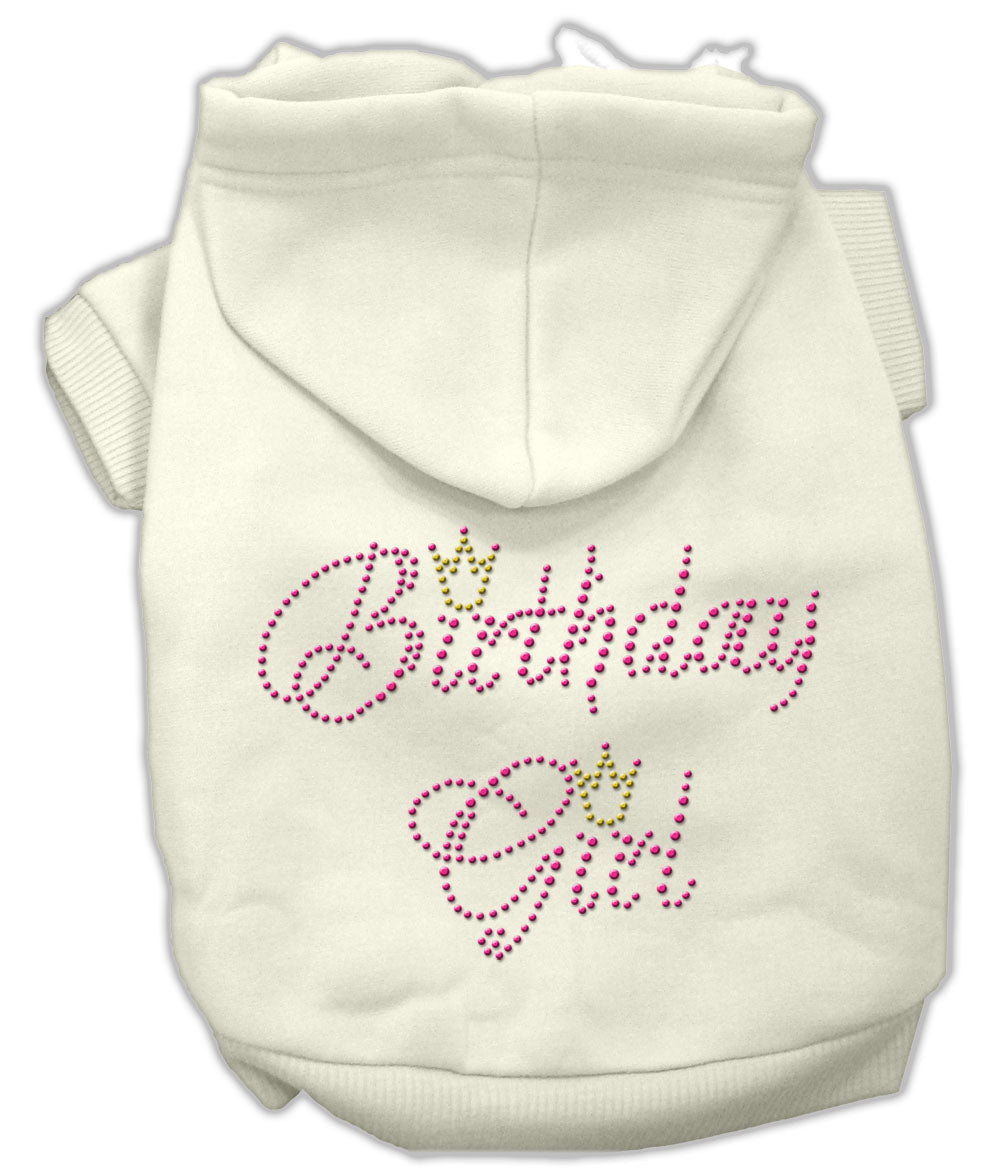 Birthday Girl Hoodies Cream Xl GreatEagleInc