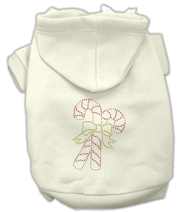 Candy Cane Hoodies Cream Xxxl GreatEagleInc