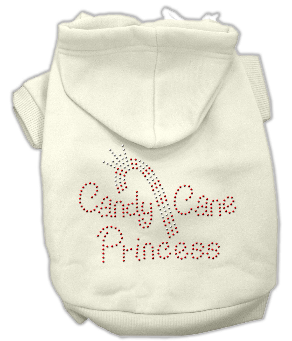 Candy Cane Princess Hoodies Cream L GreatEagleInc