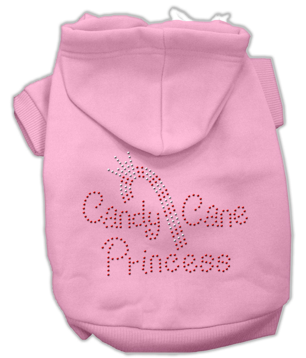 Candy Cane Princess Hoodies Pink L GreatEagleInc