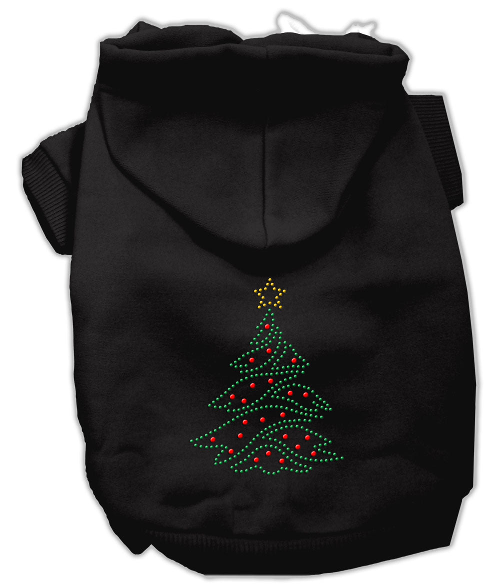 Christmas Tree Hoodie Black Xs GreatEagleInc