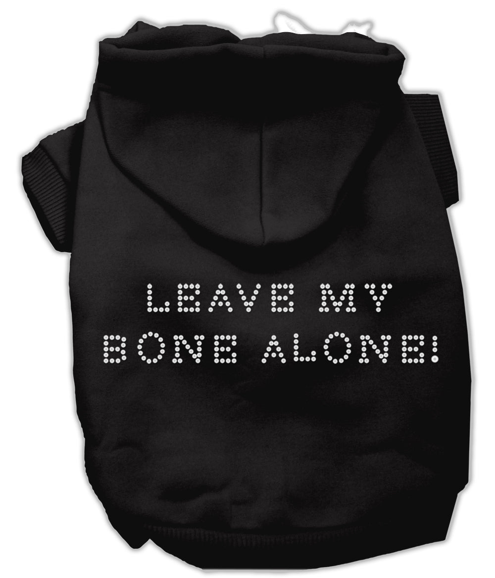 Leave My Bone Alone! Hoodies Black Xl GreatEagleInc