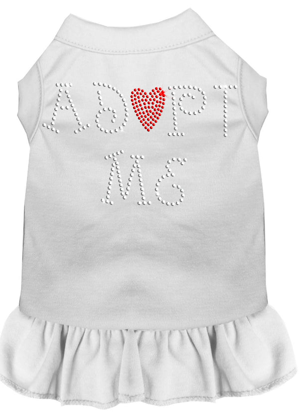 Adopt Me Rhinestone Dress White Lg Default Title