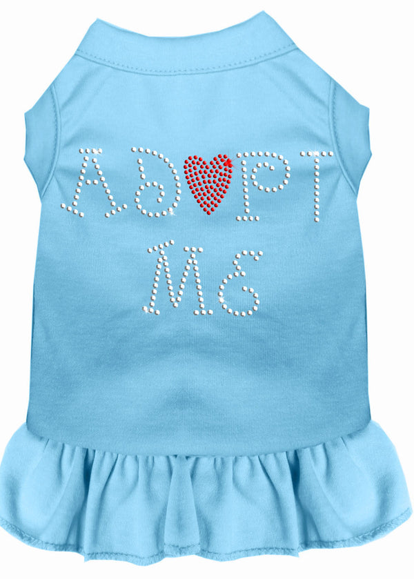 Adopt Me Rhinestone Dress Baby Blue Med Default Title