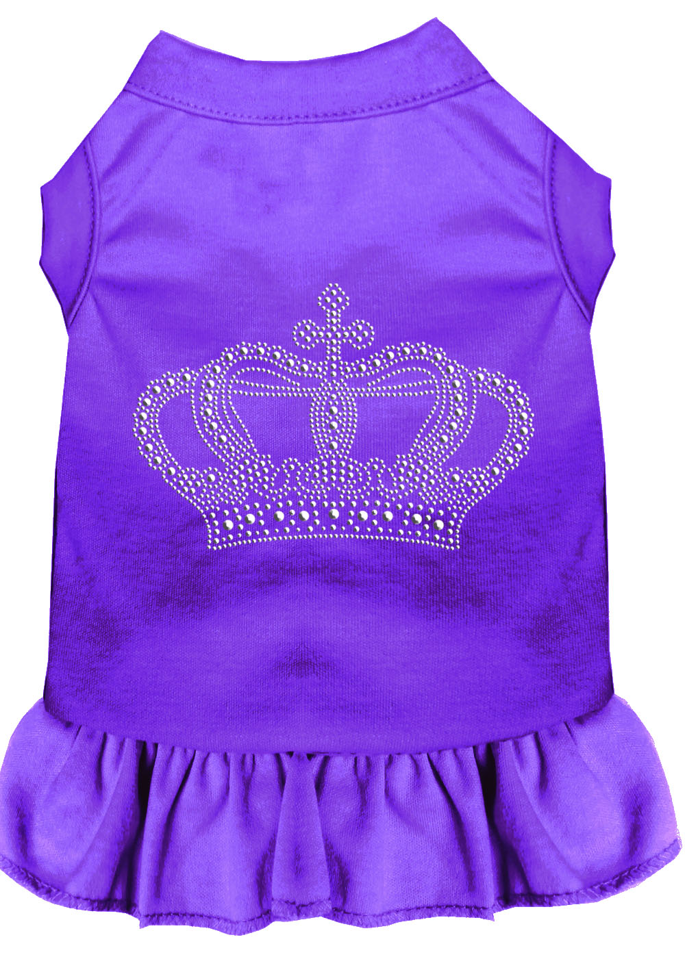 Rhinestone Crown Dress Purple Xxl Default Title