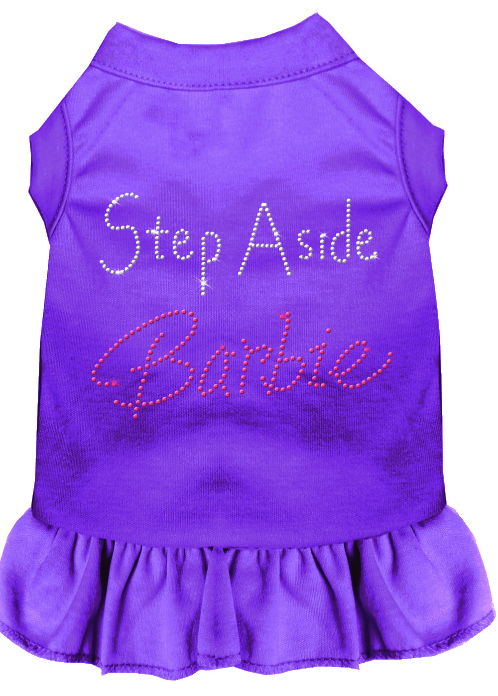 Step Aside Barbie Rhinestone Dress Purple Lg Default Title