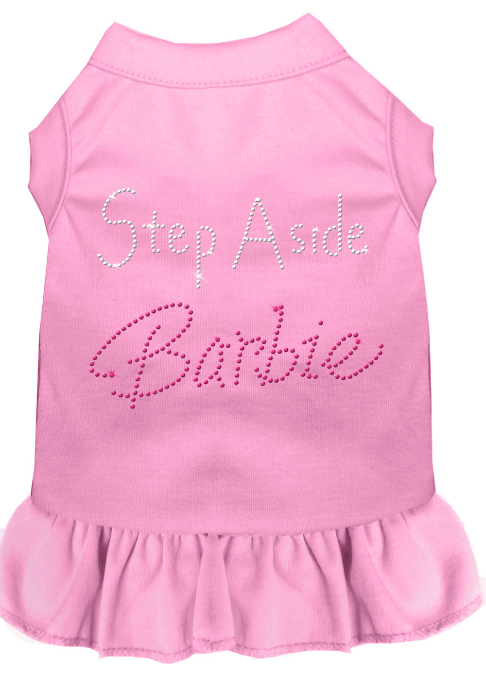 Step Aside Barbie Rhinestone Dress Light Pink Xxl GreatEagleInc