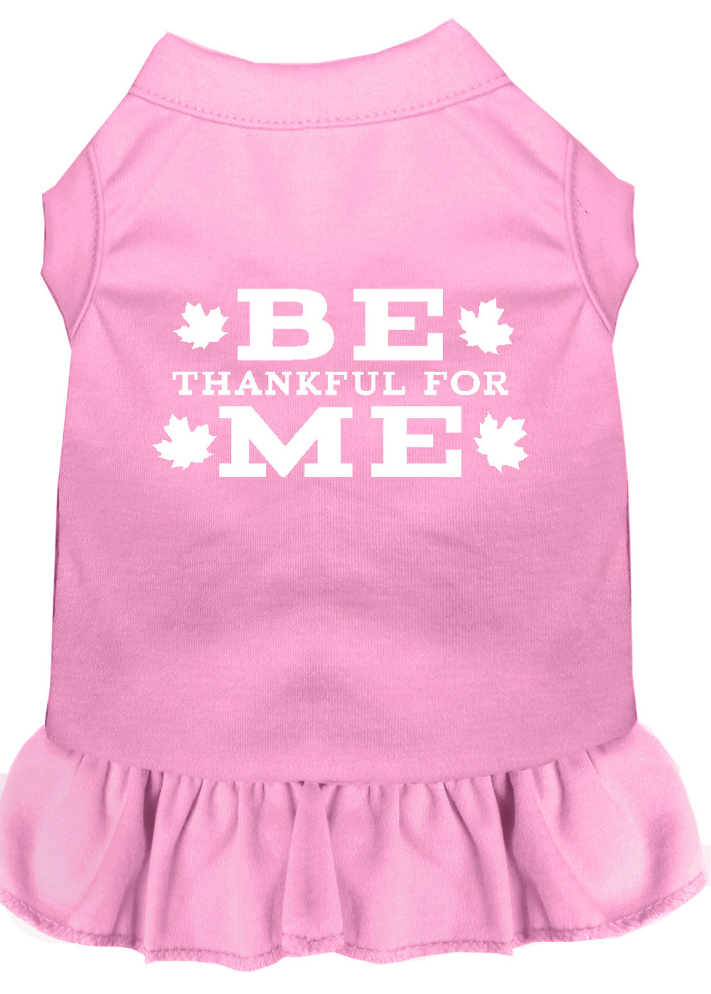 Be Thankful For Me Screen Print Dress Light Pink 4x (22) Default Title